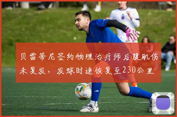贝雷蒂尼签约物理治疗师后腹肌伤未复发,发球时速恢复至230公里